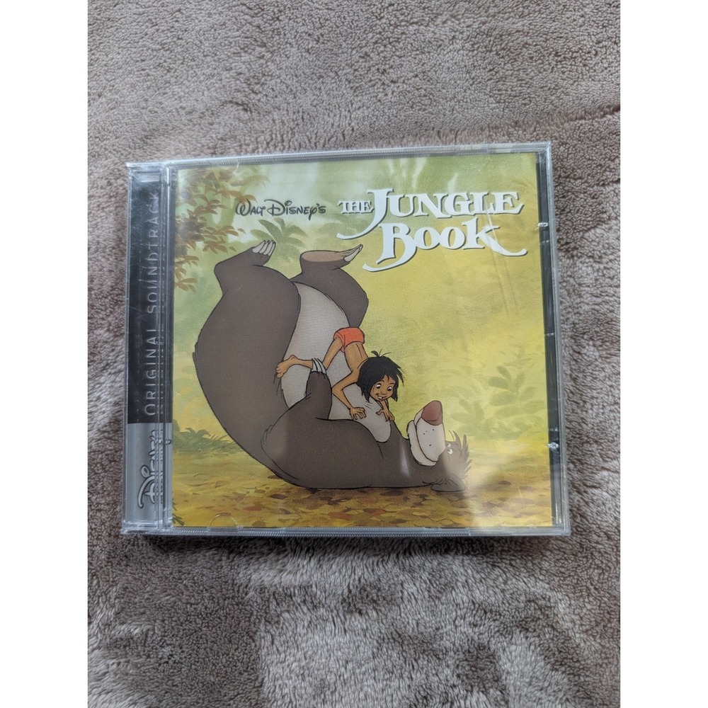 Disney The Jungle Book Original Soundtrack CD 1997 Remaster Sealed Crack Case